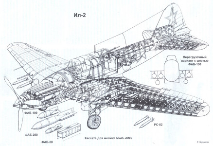 Ilyushin Il-2 blueprint