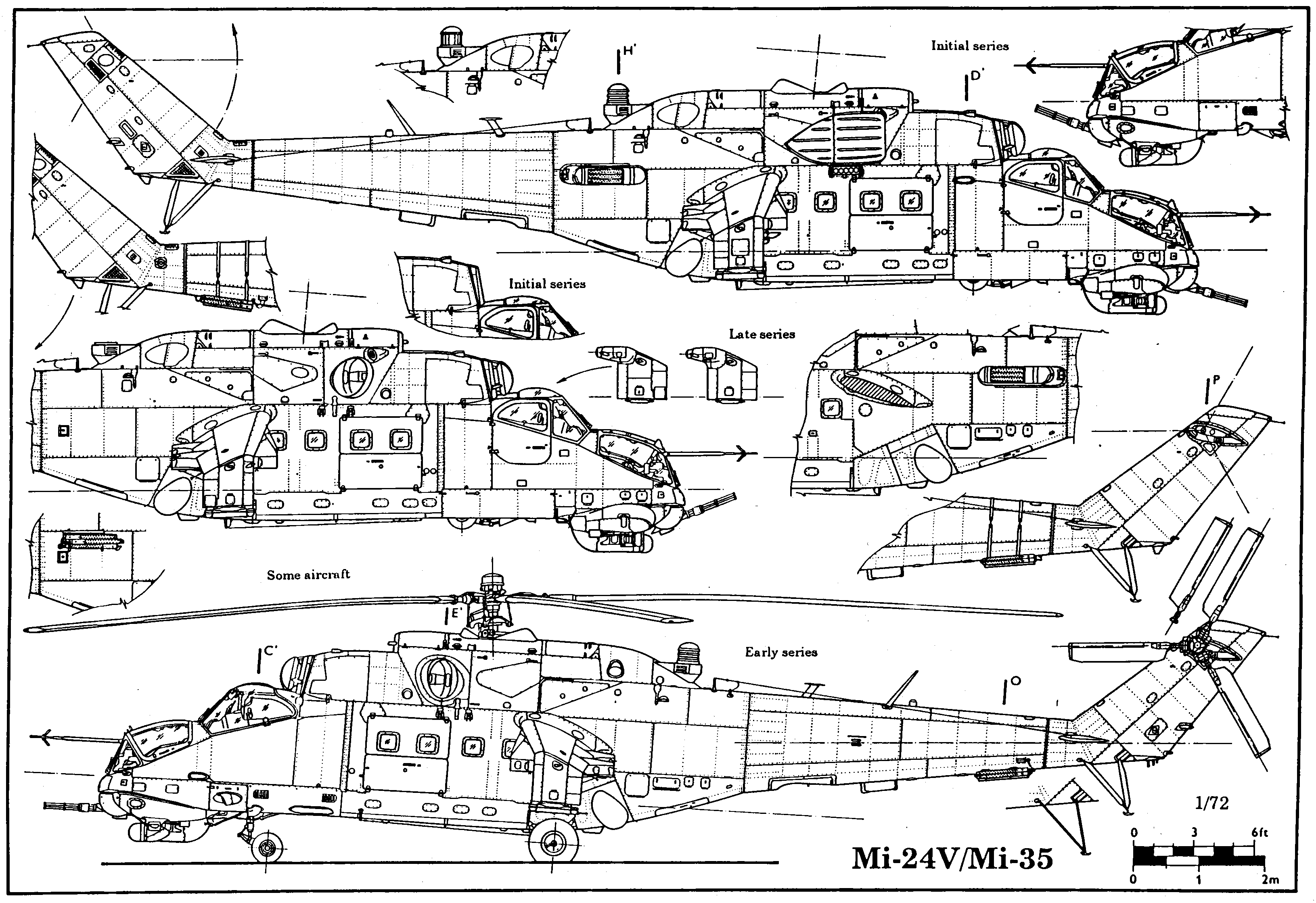 Mi-24 blueprint