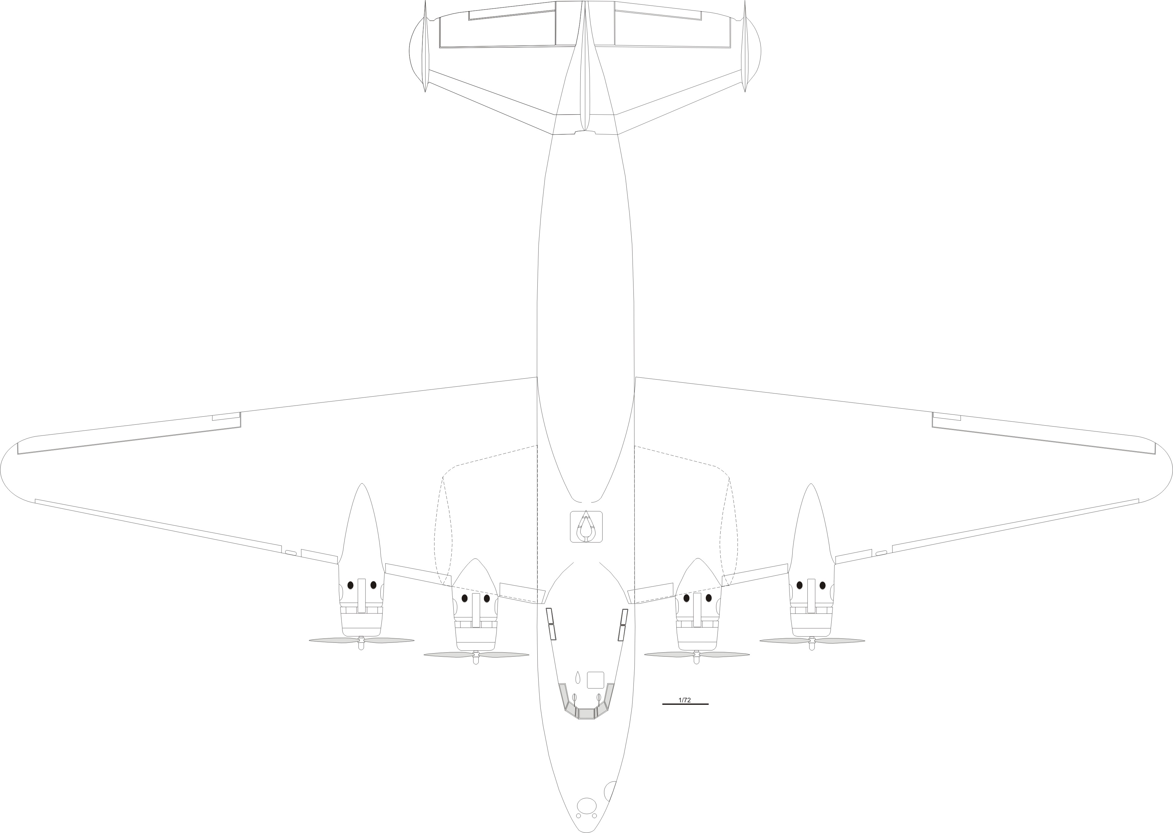 Boeing 314 blueprint.
