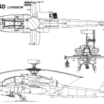 AH-64 Apache blueprint