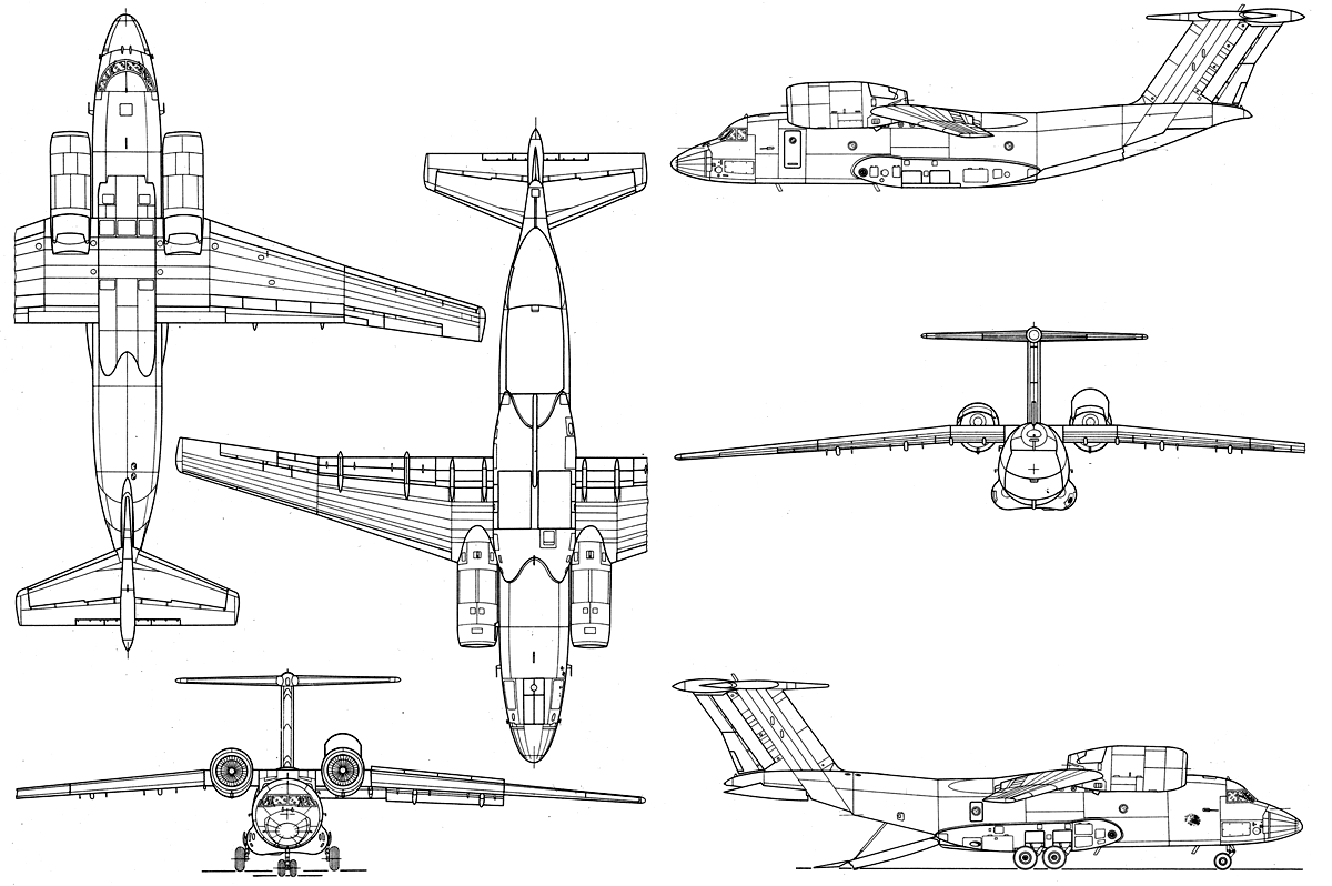 An-72 blueprint