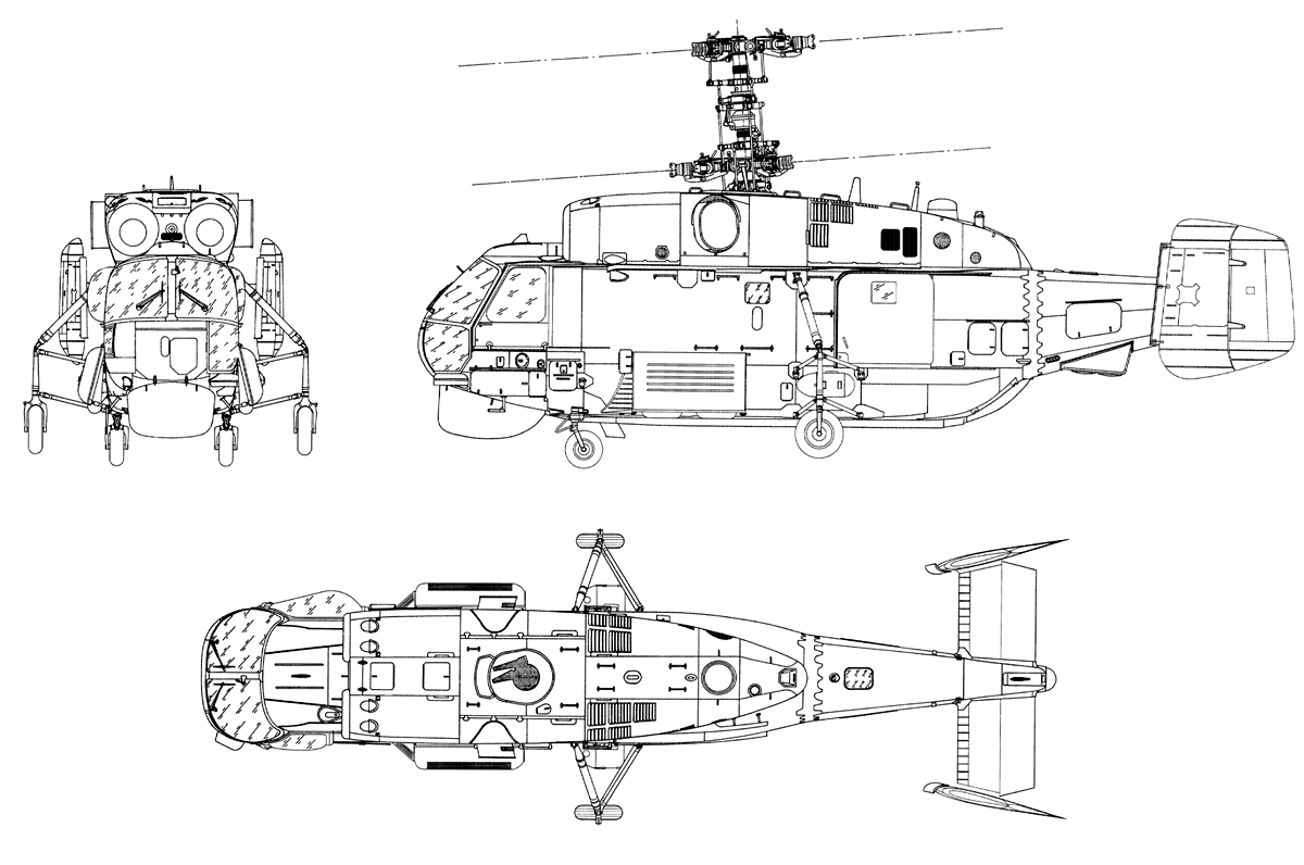 Ka-27 blueprint