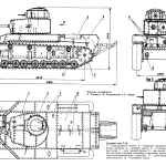 T-24 tank blueprint