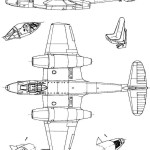 Gloster Meteor blueprint
