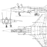MiG-31 blueprint