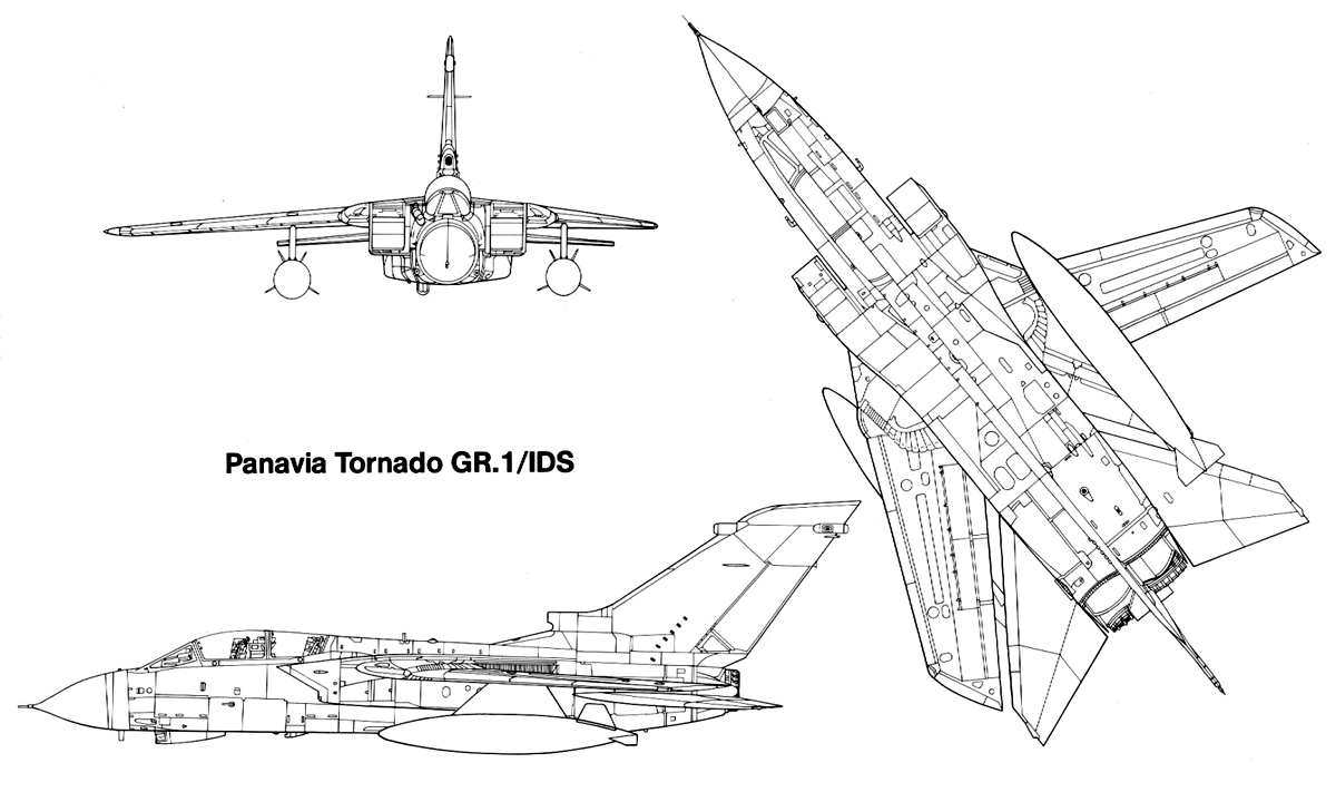 Panavia Tornado blueprint