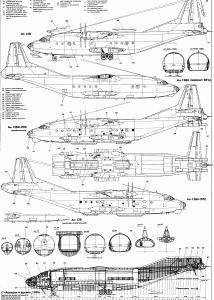 An-12 blueprint