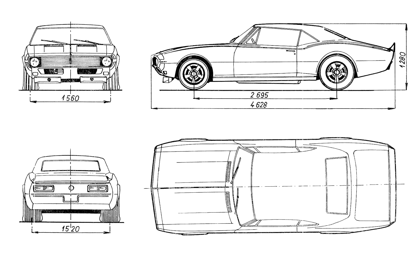 Chevrolet Camaro Sketch