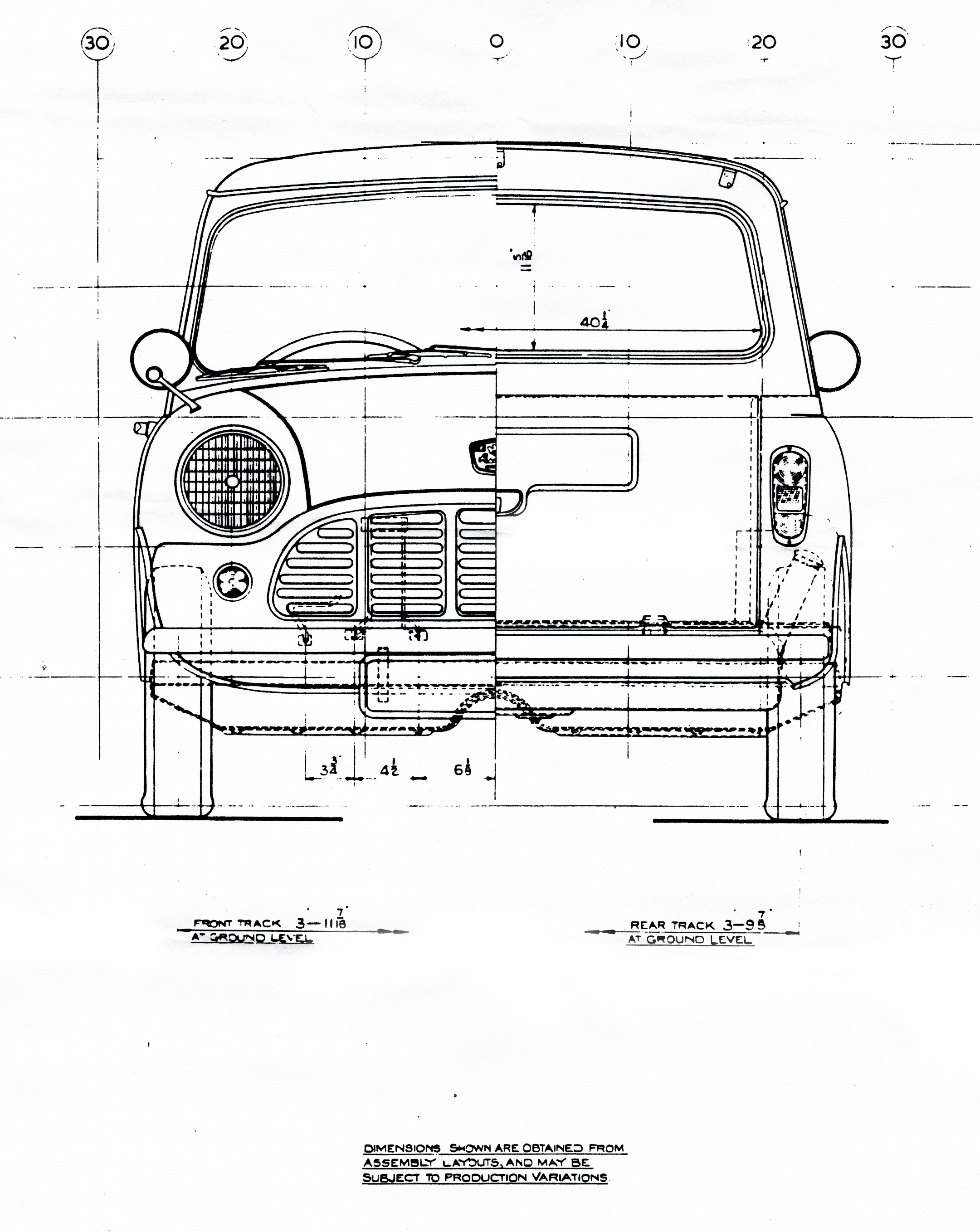 Mini Pick-up blueprint