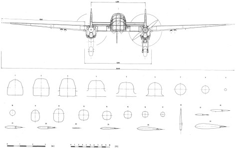 Fw 189 Uhu blueprint