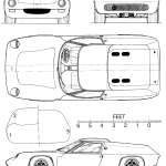 Lotus Europa Type 47 blueprint