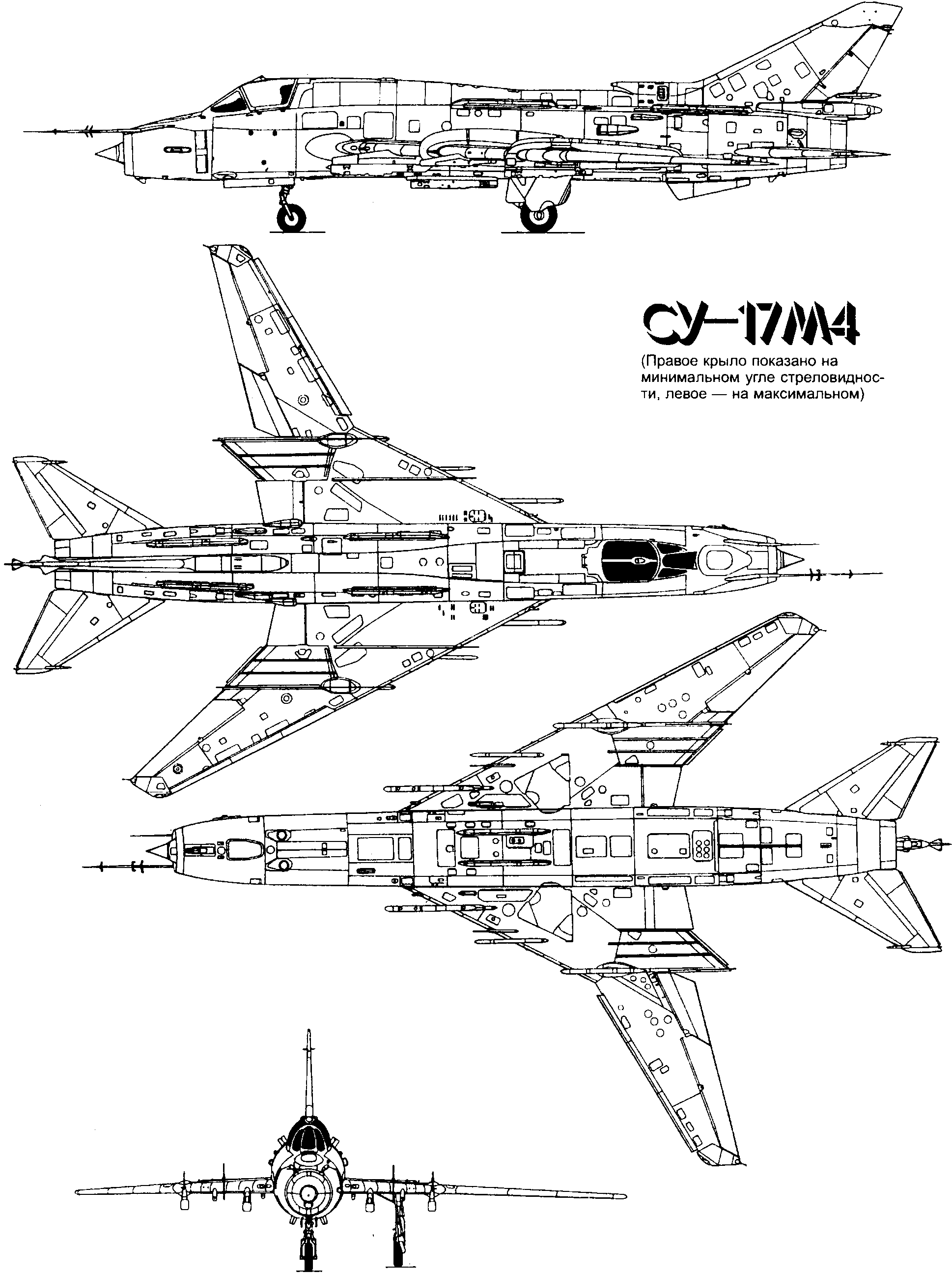 Su-17M4 blueprint