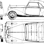 Mercedes-Benz 170S blueprint