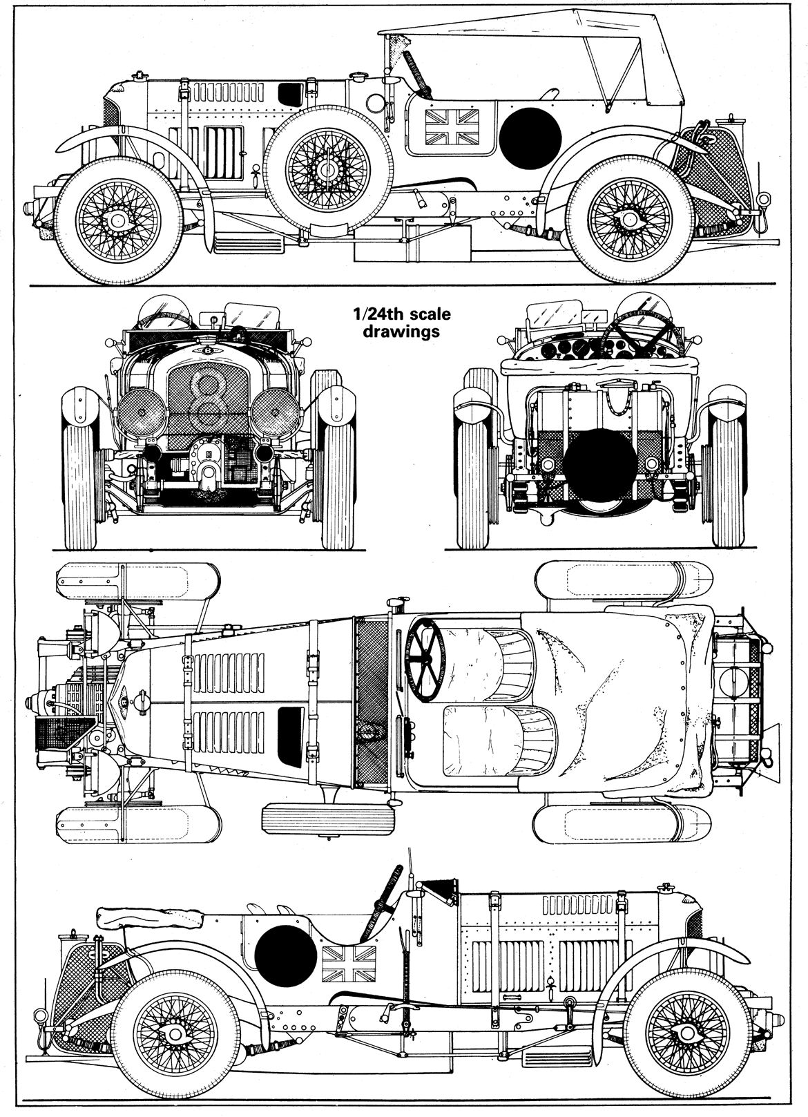 Bentley Blower blueprint