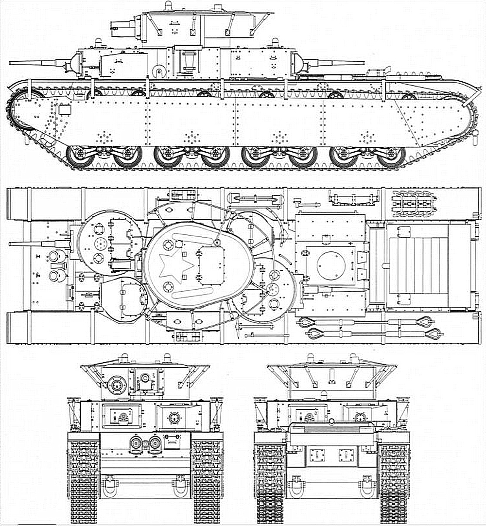 T-35 blueprint