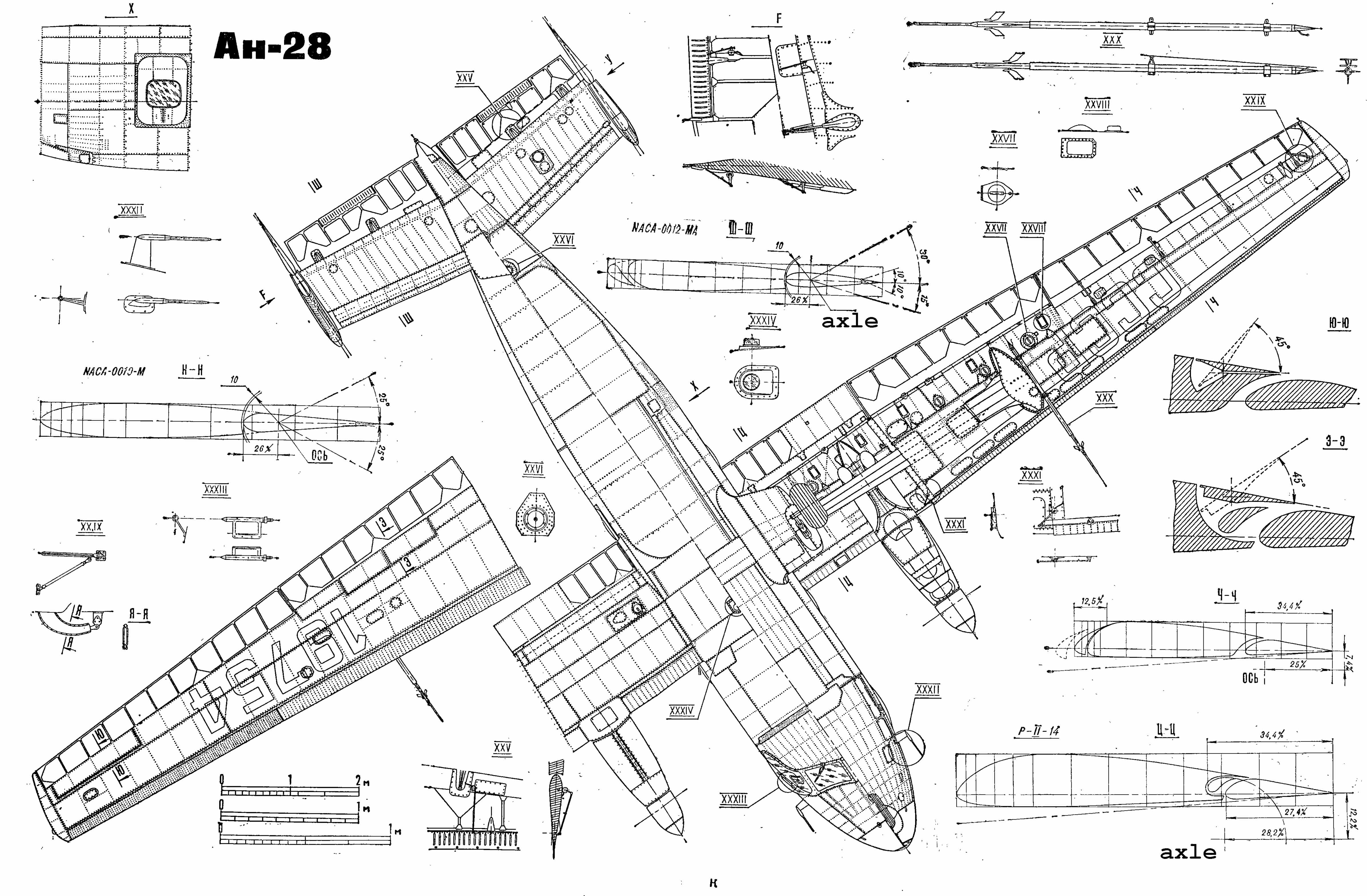 AN-28 blueprint