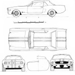 Ford Mustang blueprint