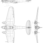 Heinkel He 111 blueprint