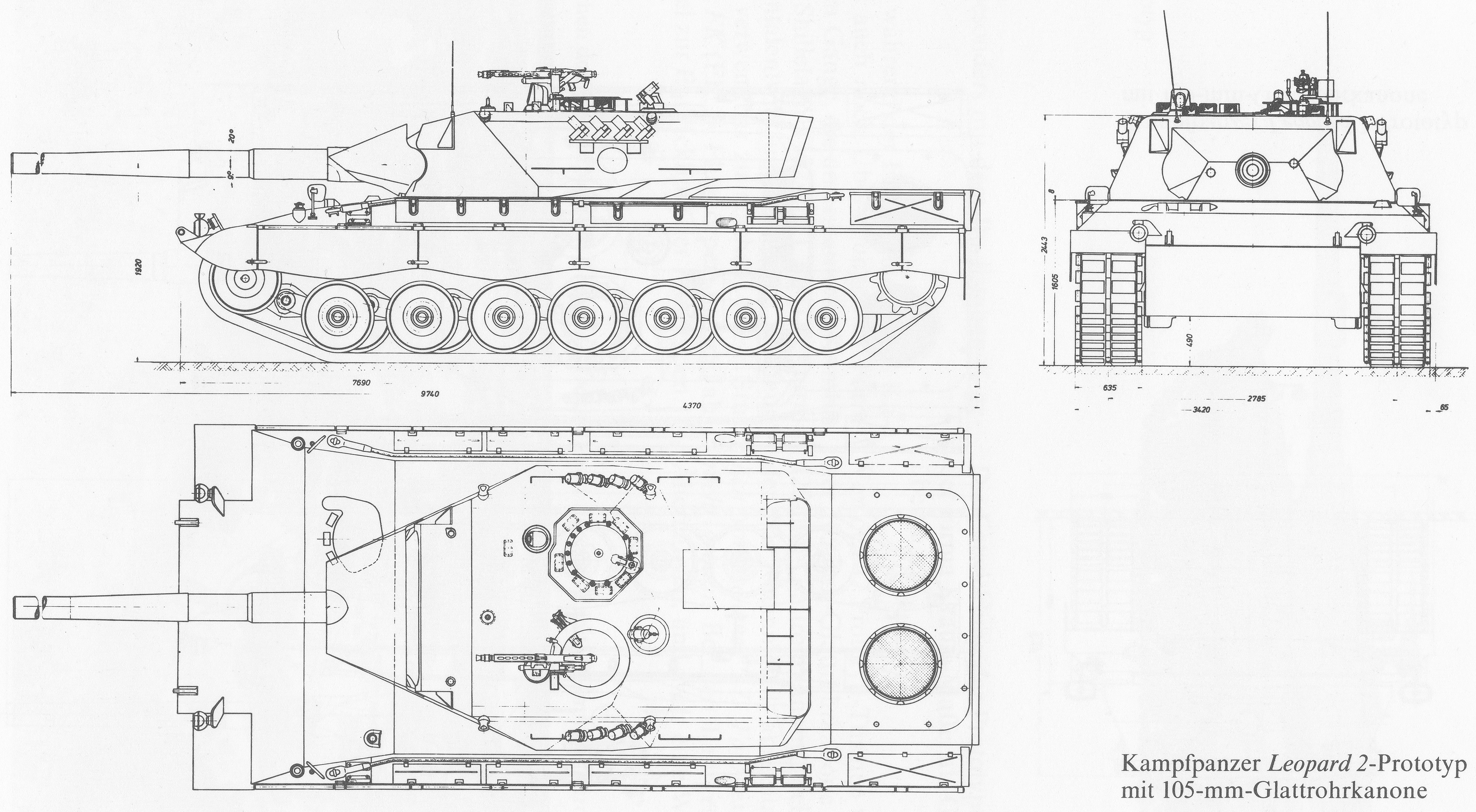 Leopard 2 blueprint