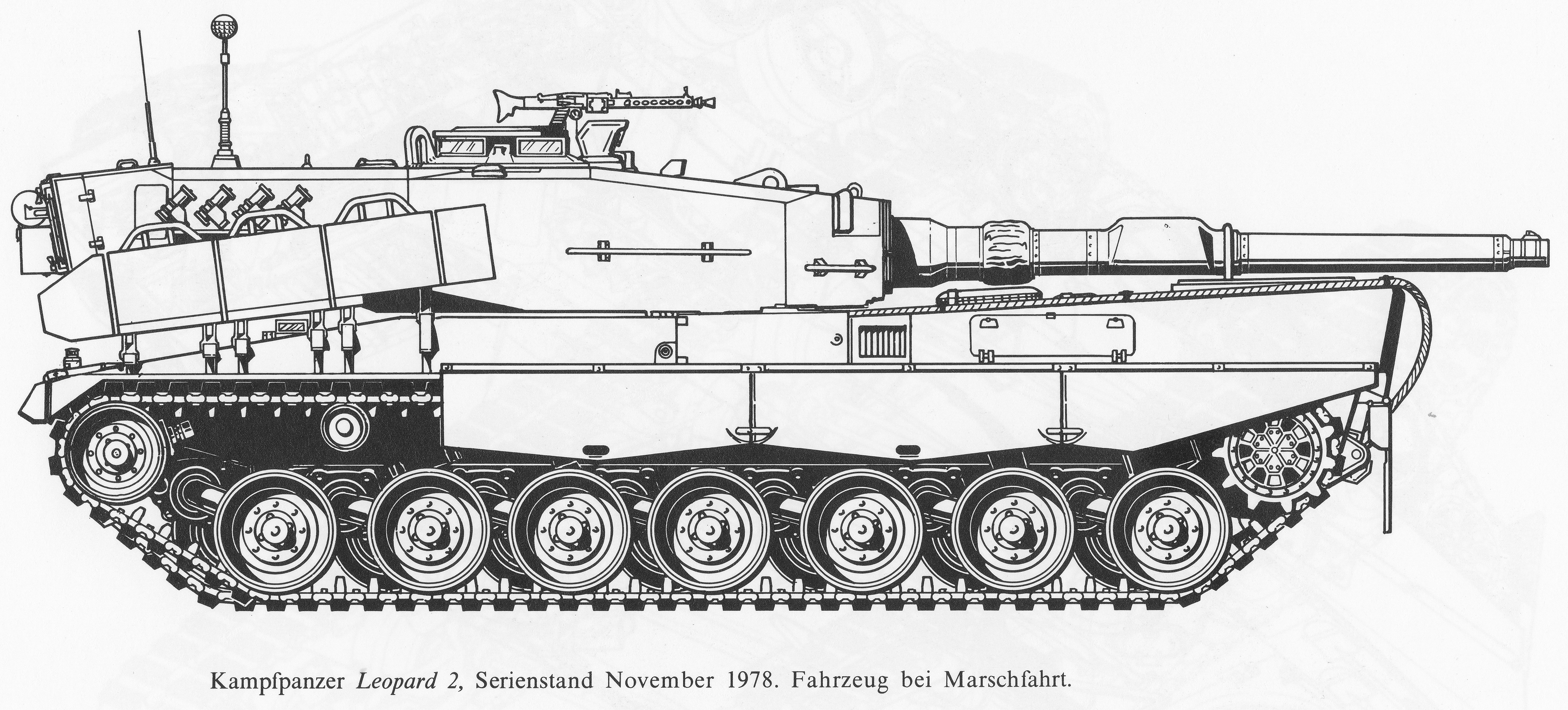 Leopard 2 blueprint