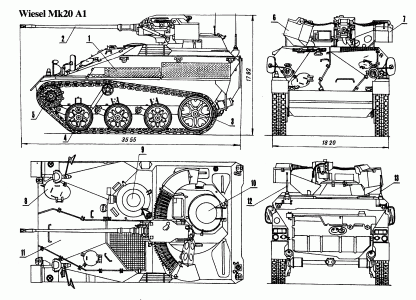 Wiesel Mk20 A1 blueprint