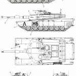 M1 Abrams blueprint