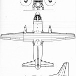 Aeritalia G.222 blueprint