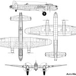 Avro Manchester blueprint