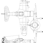 Fokker D.XXI blueprint