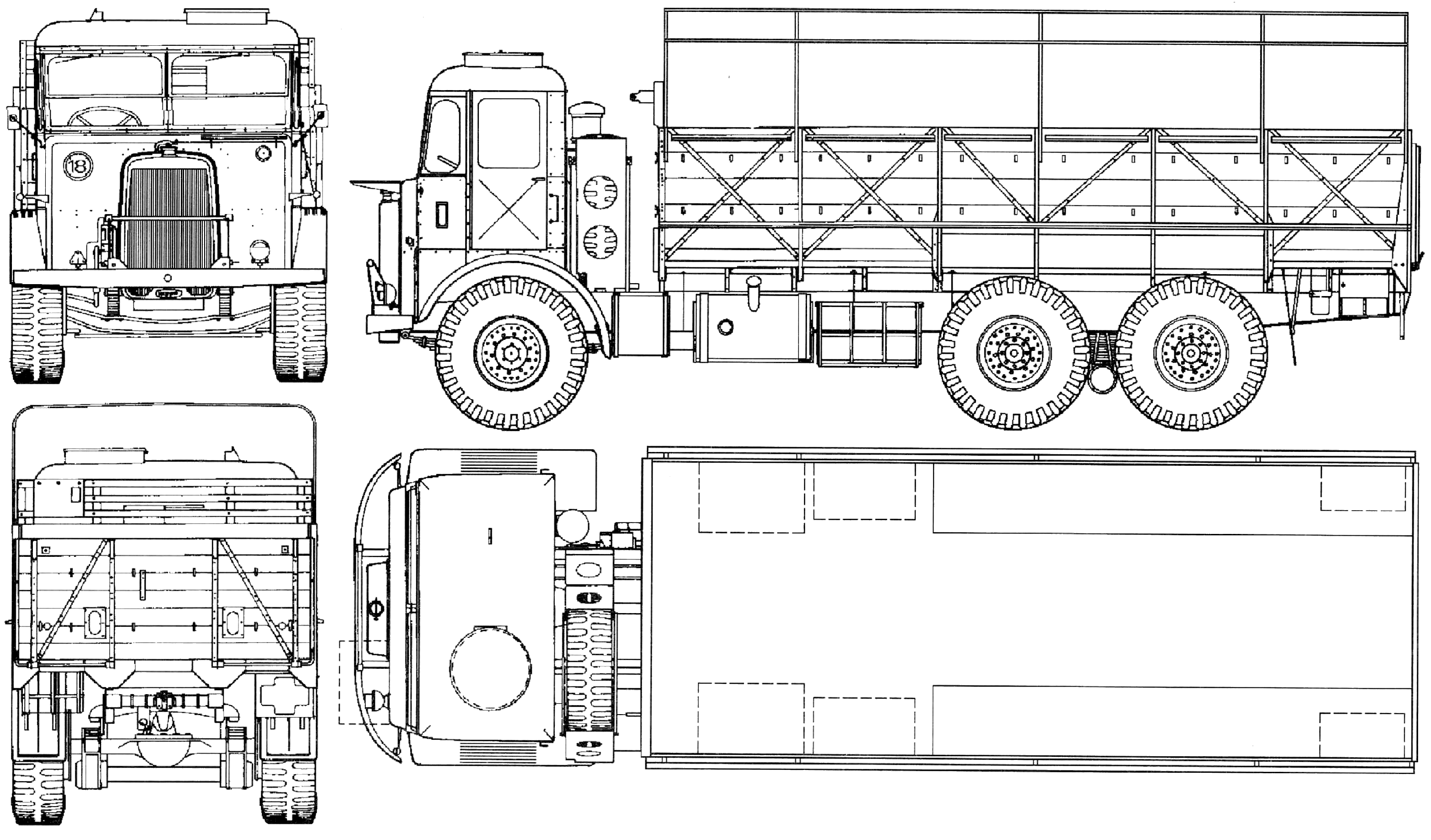 Leyland Hippo blueprint