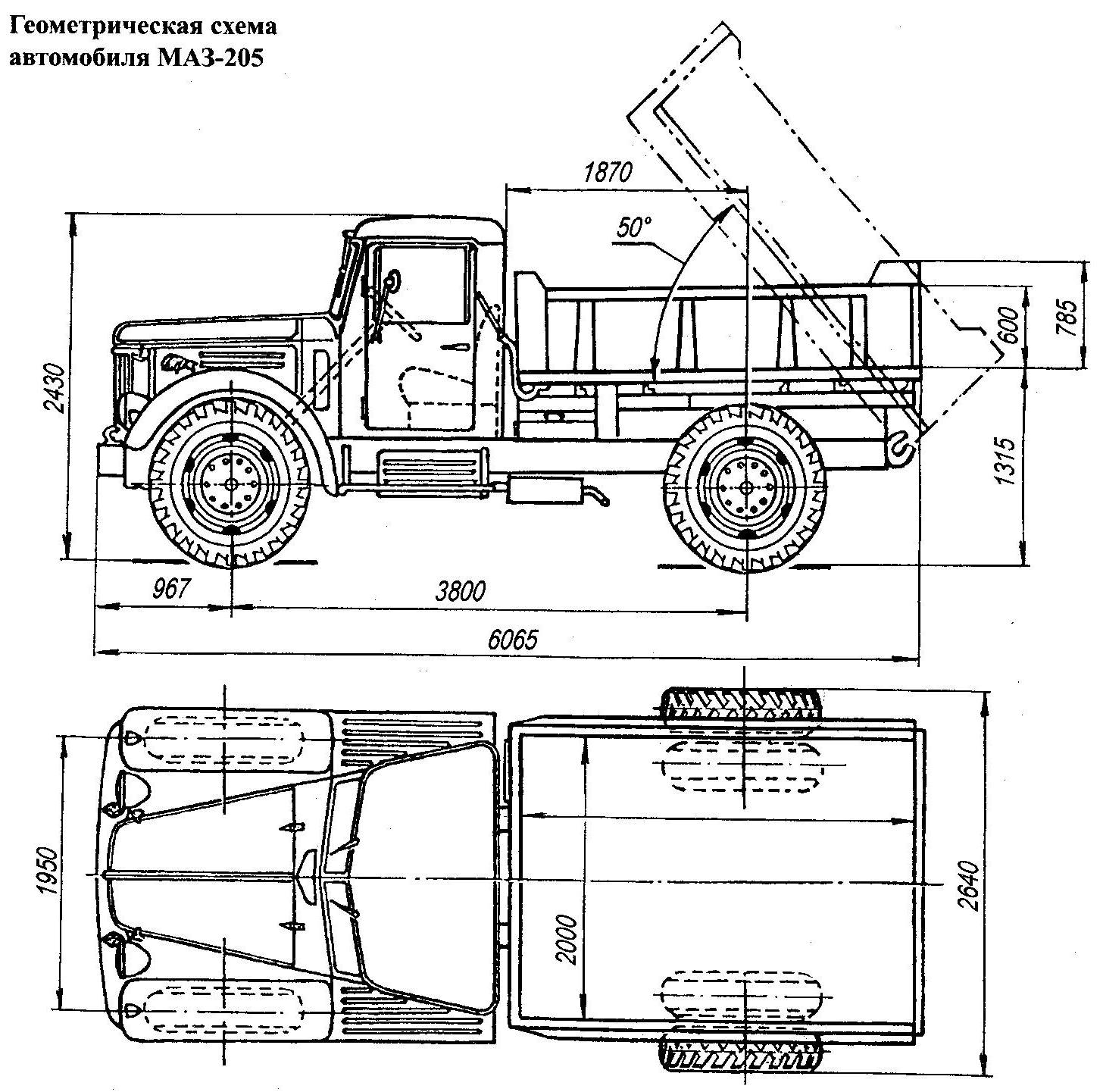 maz-205 blueprint