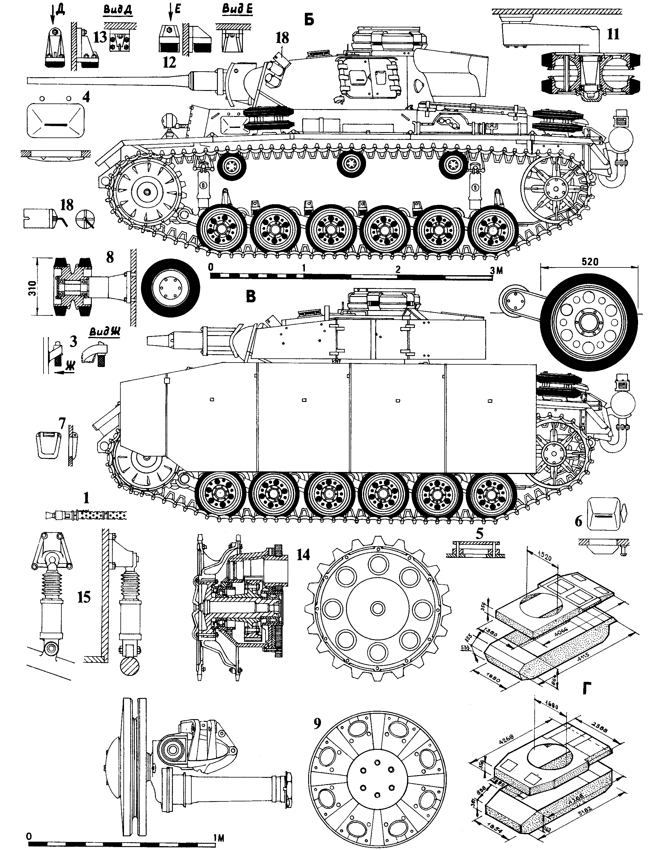 Panzer III blueprint