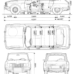 Renault 16 blueprint