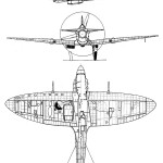 Supermarine Spitfire blueprint