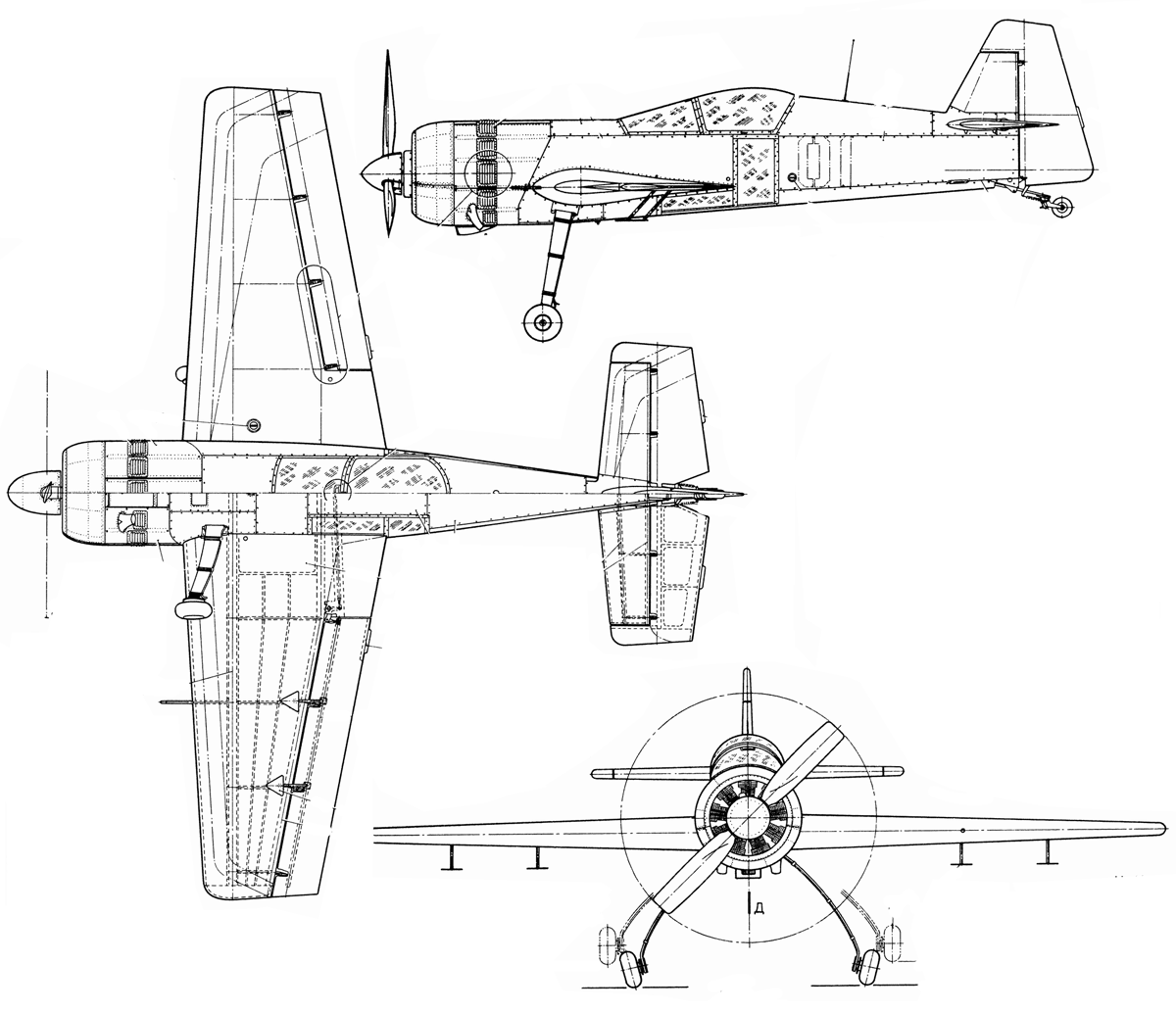 Su-26 blueprint