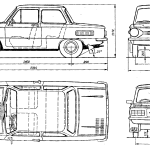ZAZ-968 blueprint