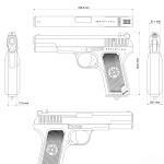 TT pistol blueprint