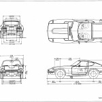 Datsun 280Z blueprint