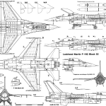 Lockheed Martin F-16C Block 50 blueprint