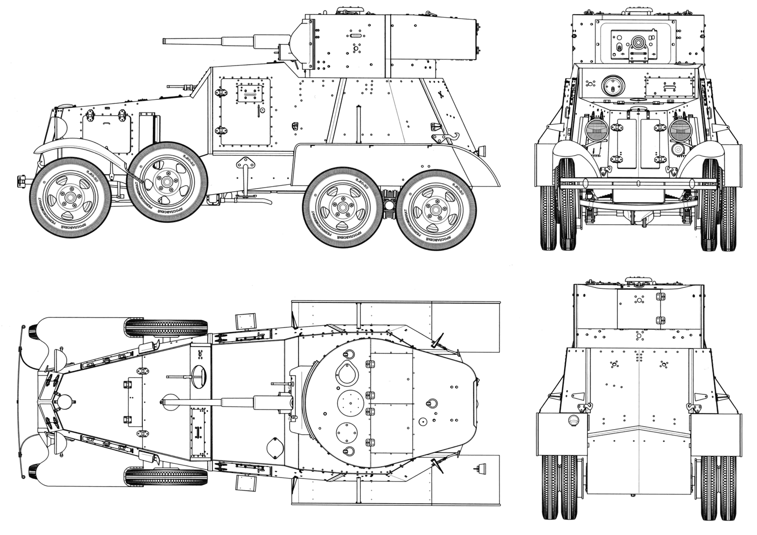 BA-6 blueprint