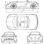 Renault Sport Spider blueprint
