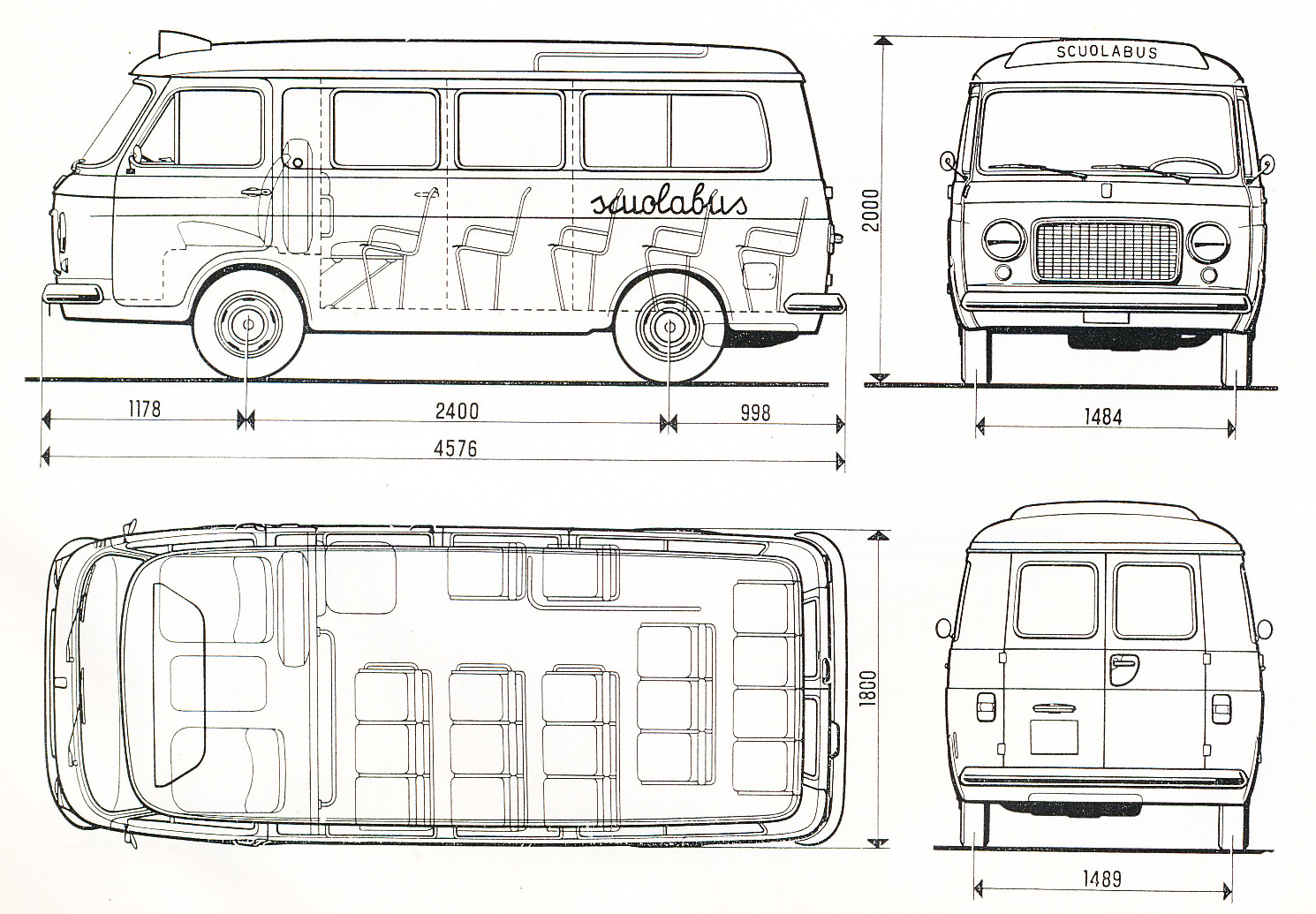 Fiat 238 blueprint