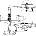 Bell P-39 Airacobra blueprint