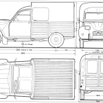 Citroën AK 400 blueprint