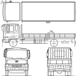 Hyundai Mega Truck blueprint