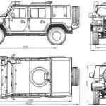 Iveco LMV blueprint