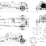 Alfa Romeo Targa Florio blueprint