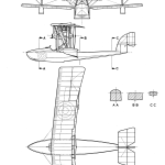 Macchi M.5 blueprint