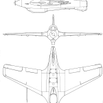 Me 163 Komet blueprint