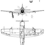 Republic P-47 Thunderbolt blueprint